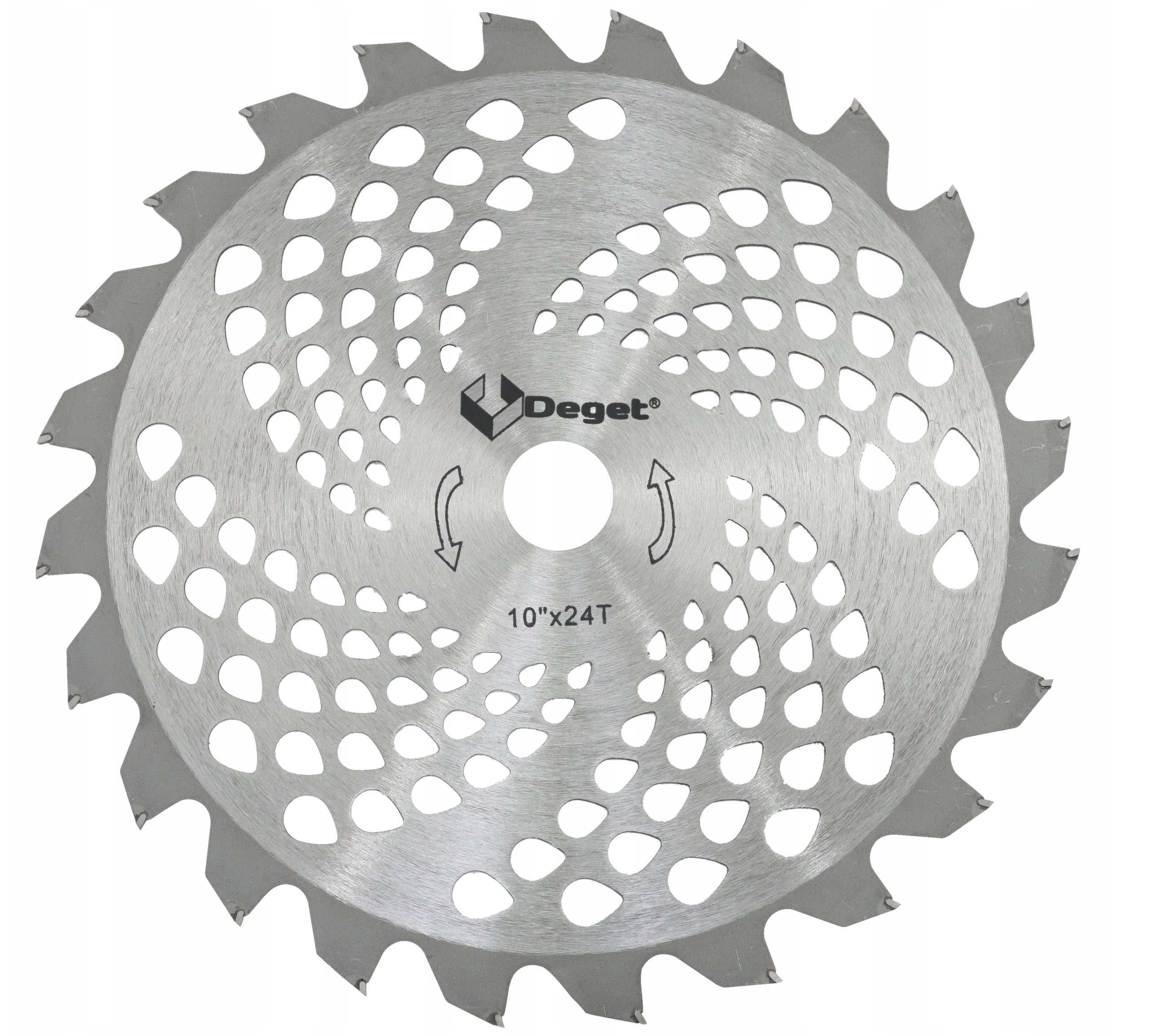 CUTTING DISC BLADE FOR COMBUSTION SCYTHE TYPE C 255x25,4x24 TEETH EAN (GTIN) 5902963498410