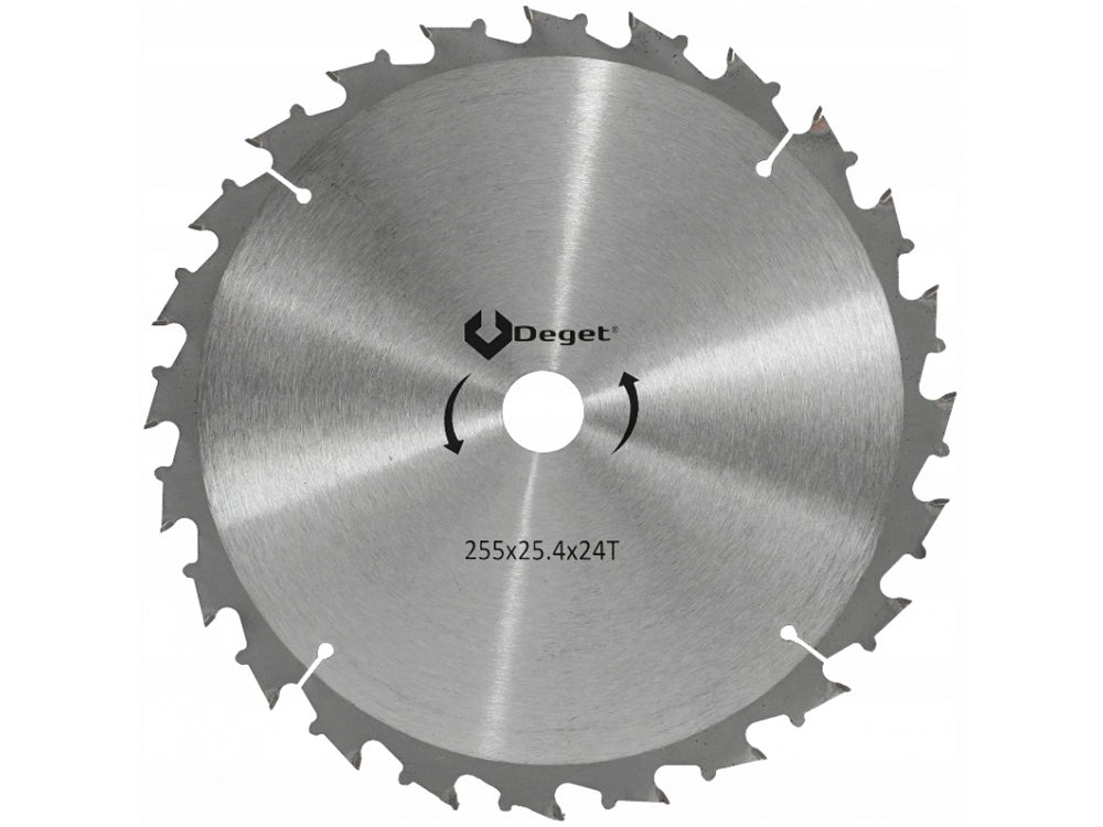 CUTTING DISC BLADE FOR COMBUSTION SCYTHE TYPE C 255x25,4x24 TEETH