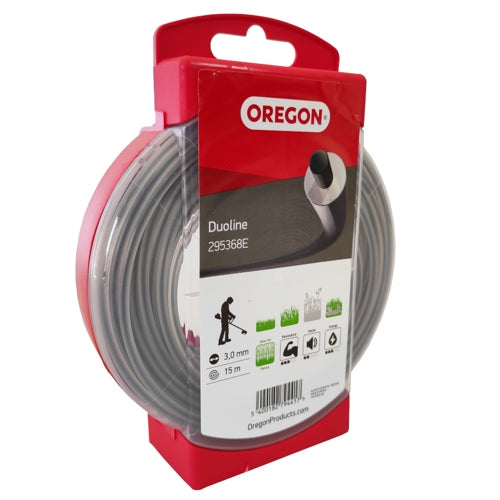 CUTTING LINE OREGON DUOLINE 3,0 mm x 15 m ROUND Manufacturer code 295368