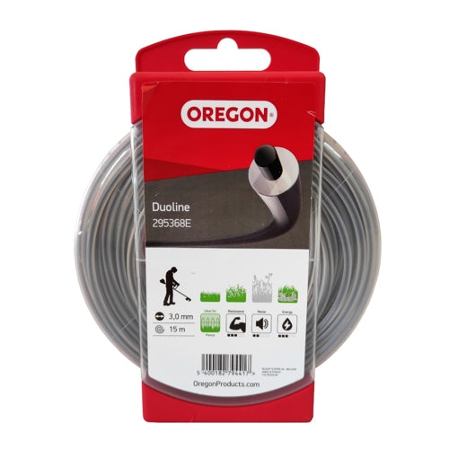 CUTTING LINE OREGON DUOLINE 3,0 mm x 15 m ROUND