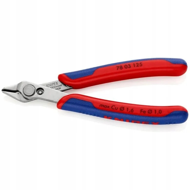 CUTTING PLIERS 125MM ELECTRONIC SUPER KNIPS - KN 78 03 125