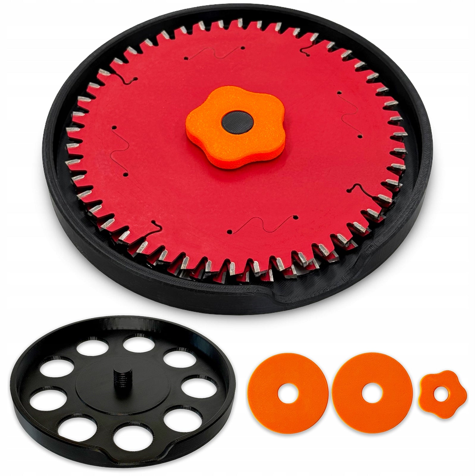 CUTTING SAW BLADE ORGANIZER Saw case for plunger saw 3x 160-165