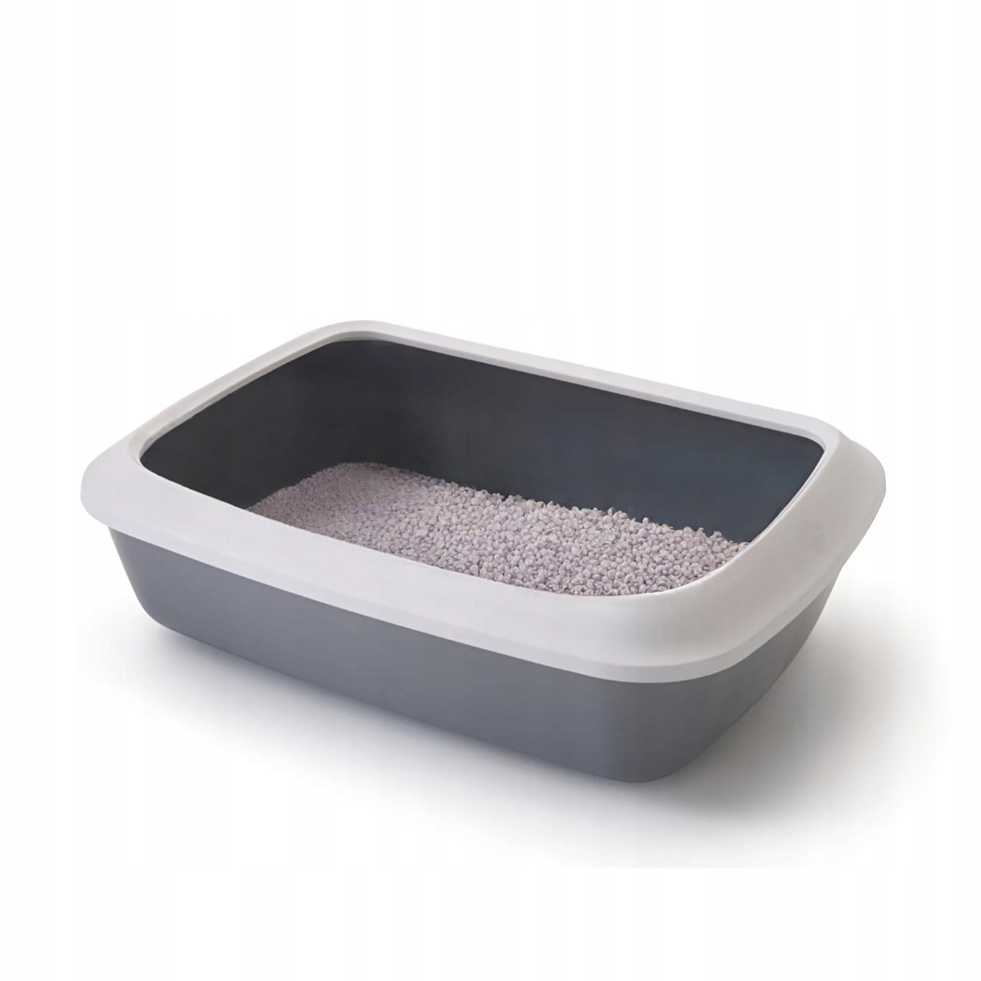 CUVETTE TOILET open for CAT with frame SMALL 42 cm GREY for litter Brand no brand