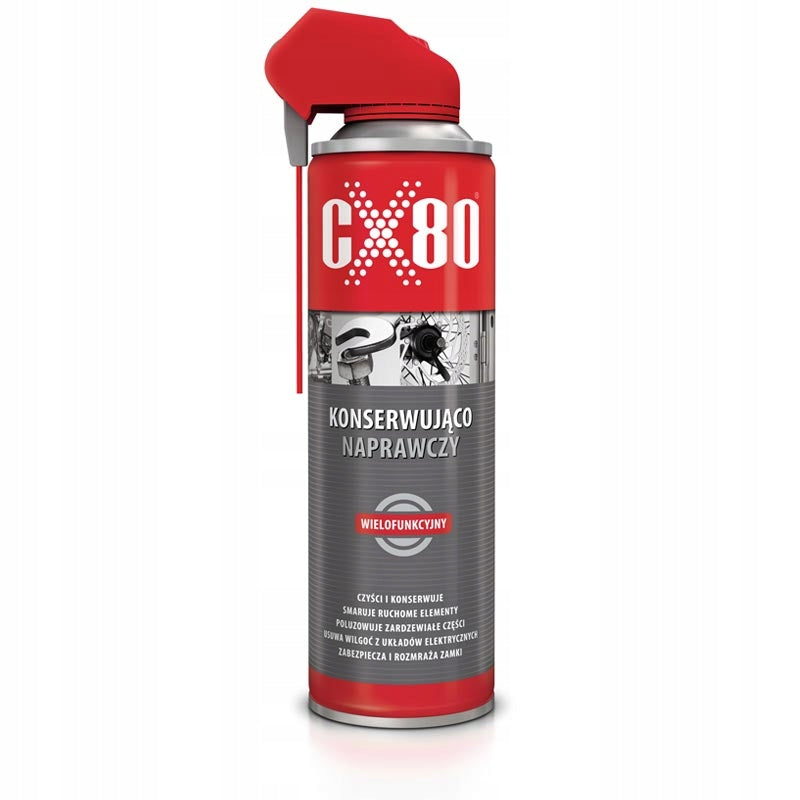 CX80 DUO SPRAY 250ML MAINTENANCE AND REPAIR FLUID MULTISPRAY GREASE PENETRATOR Manufacturer code 075