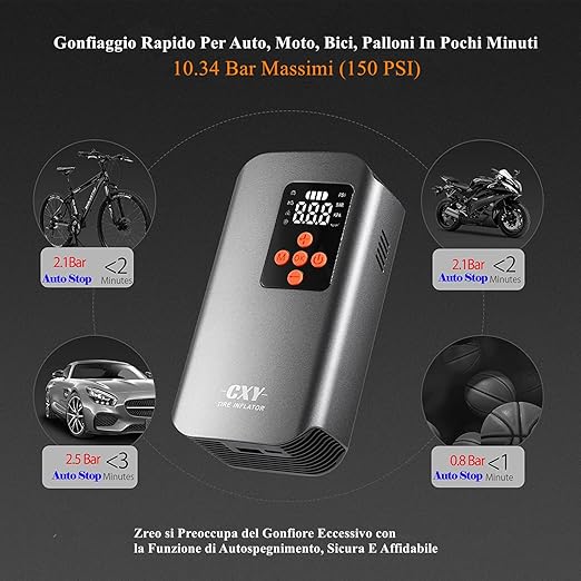 CXY 7500 mAh Portable Electric Pump Brand no brand