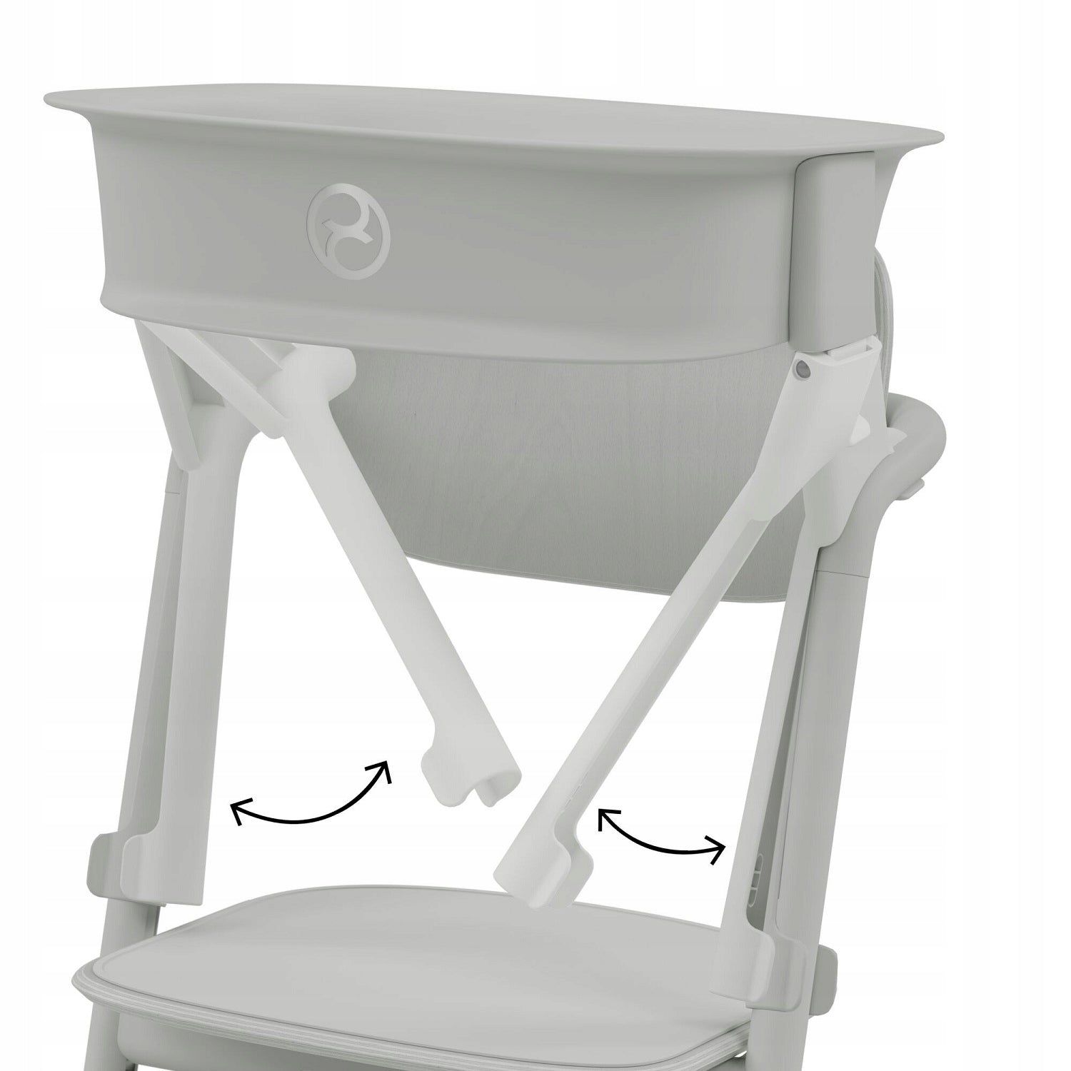 CYBEX Lemo Set učiaca veža | suede grey Color shades of gray and silver