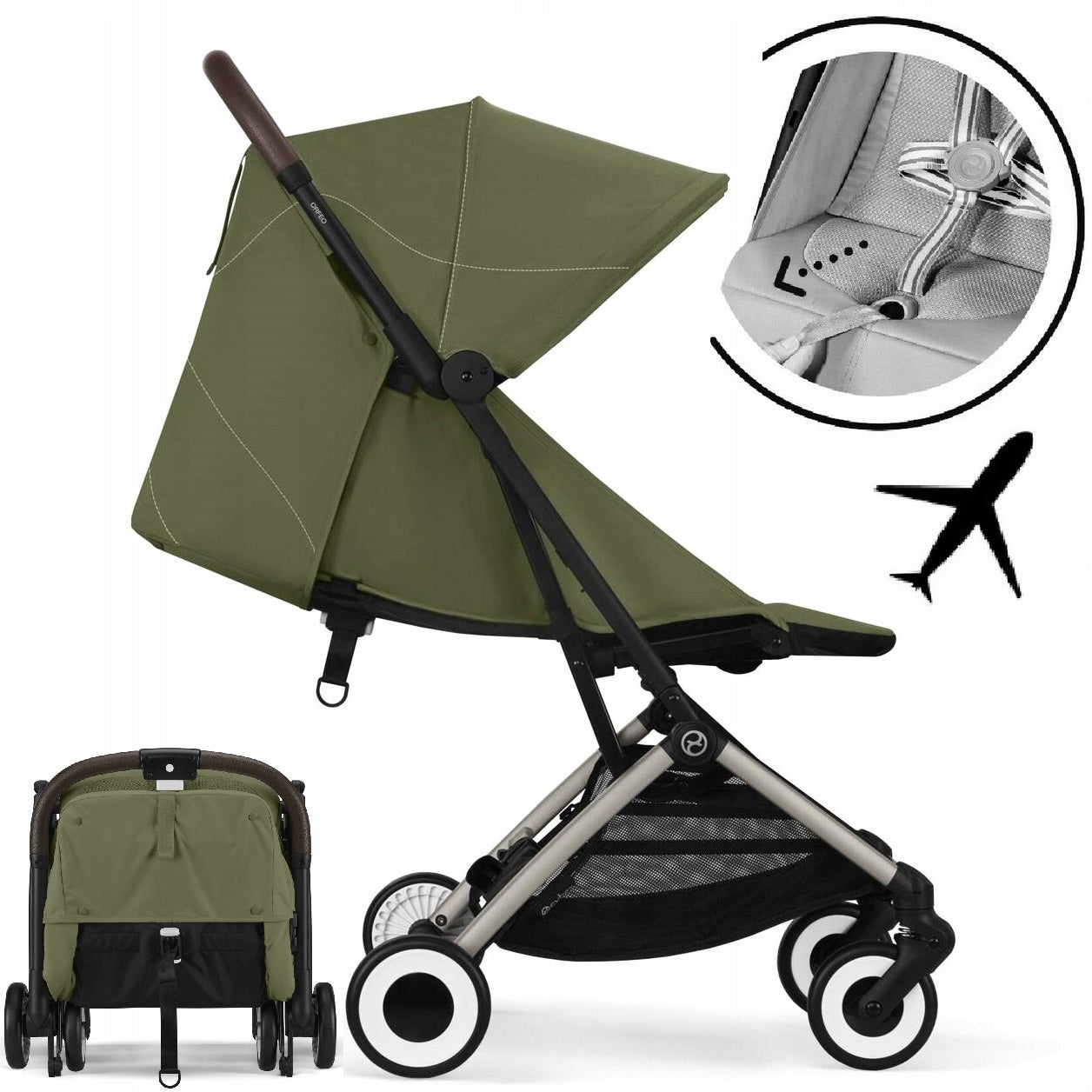 CYBEX Orfeo | moss green Brand Cybex