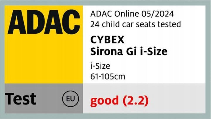 CYBEX SIRONA Gi I-Size with base 0-20 kg 61-105 cm rotating tk wen (plus) Grey Manufacturer code Sirona Gi Plus