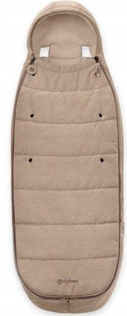 CYBEX warm SLEEPING BAG up to -10°C 5 Tog stroller Orfeo Libelle Eezy Almond Beige Manufacturer code 524001357