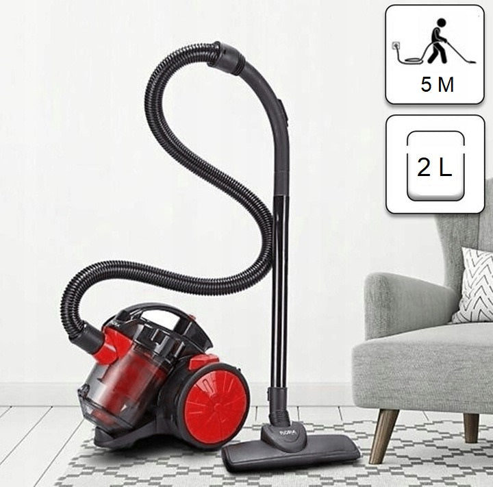 CYCLONE BAGLESS VACUUM CLEANER 4000W HEPA FILTER LIGHT STRONG Manufacturer code ODKURZACZ BEZWORKOWY CYKLONOWY 4000W
