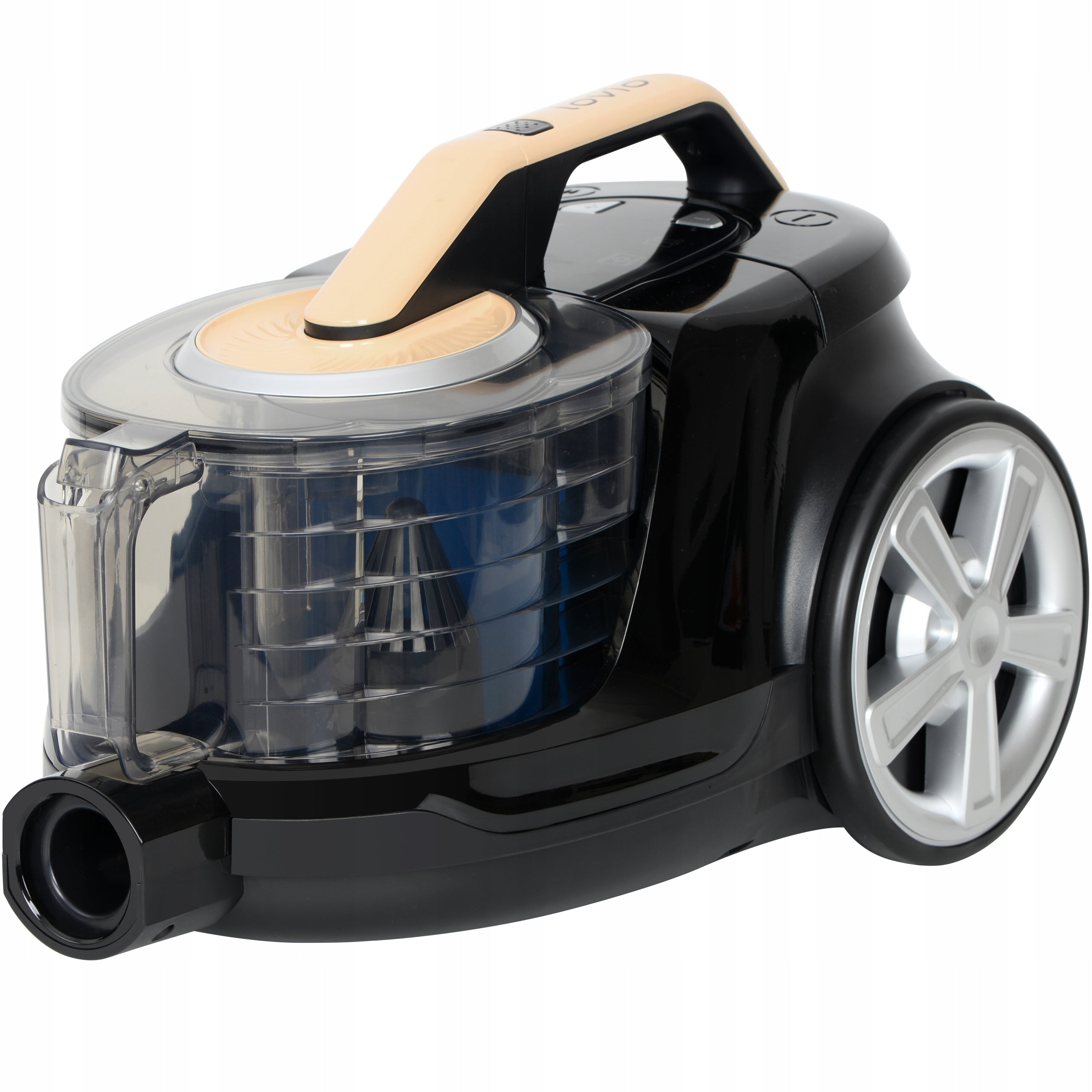 CYCLONE BAGLESS VACUUM CLEANER POWERFUL QUIET TURBO BRUSH HEPA 15in1 LOVIO Brand Lovio