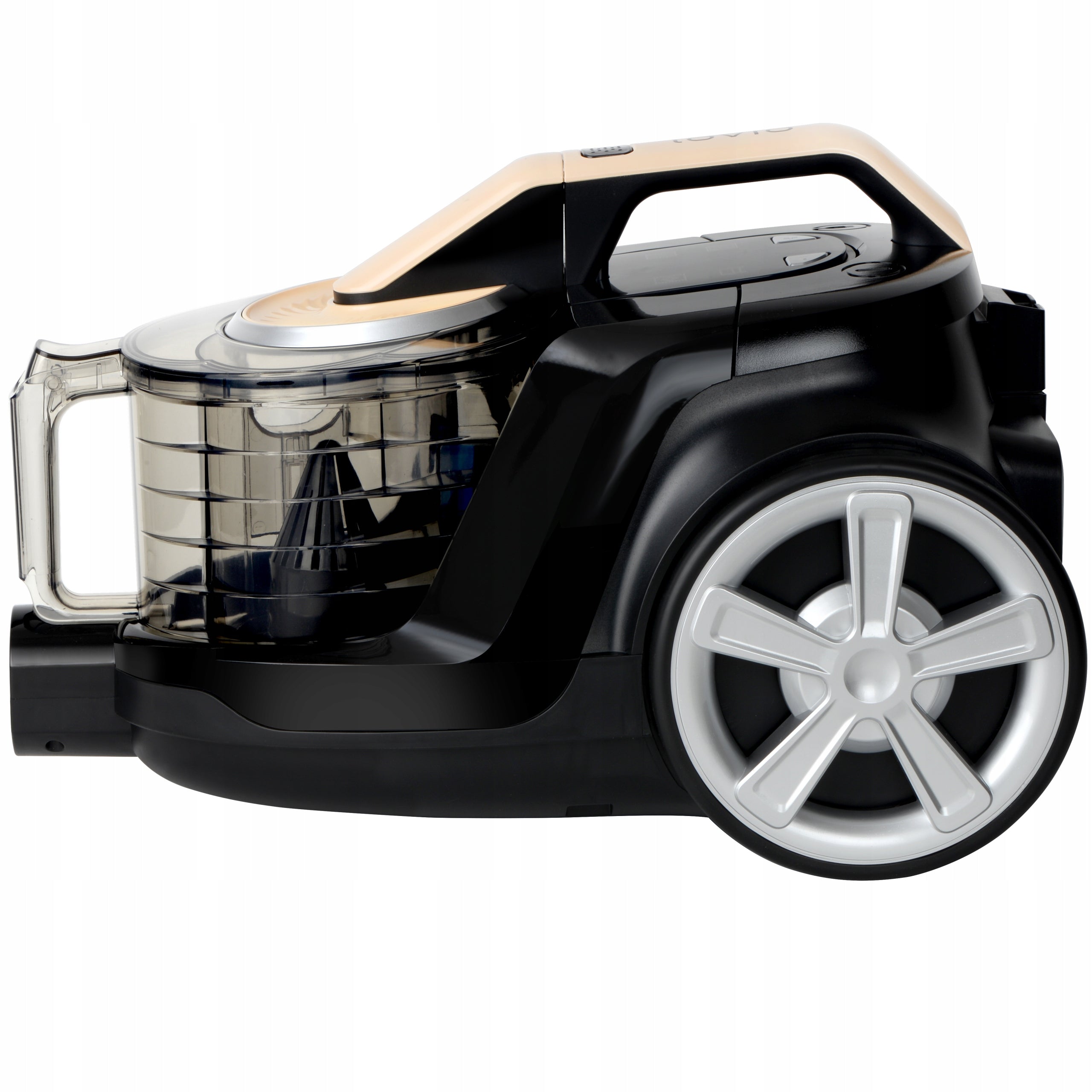CYCLONE BAGLESS VACUUM CLEANER POWERFUL QUIET TURBO BRUSH HEPA 15in1 LOVIO Model VacuuFlex L Plus