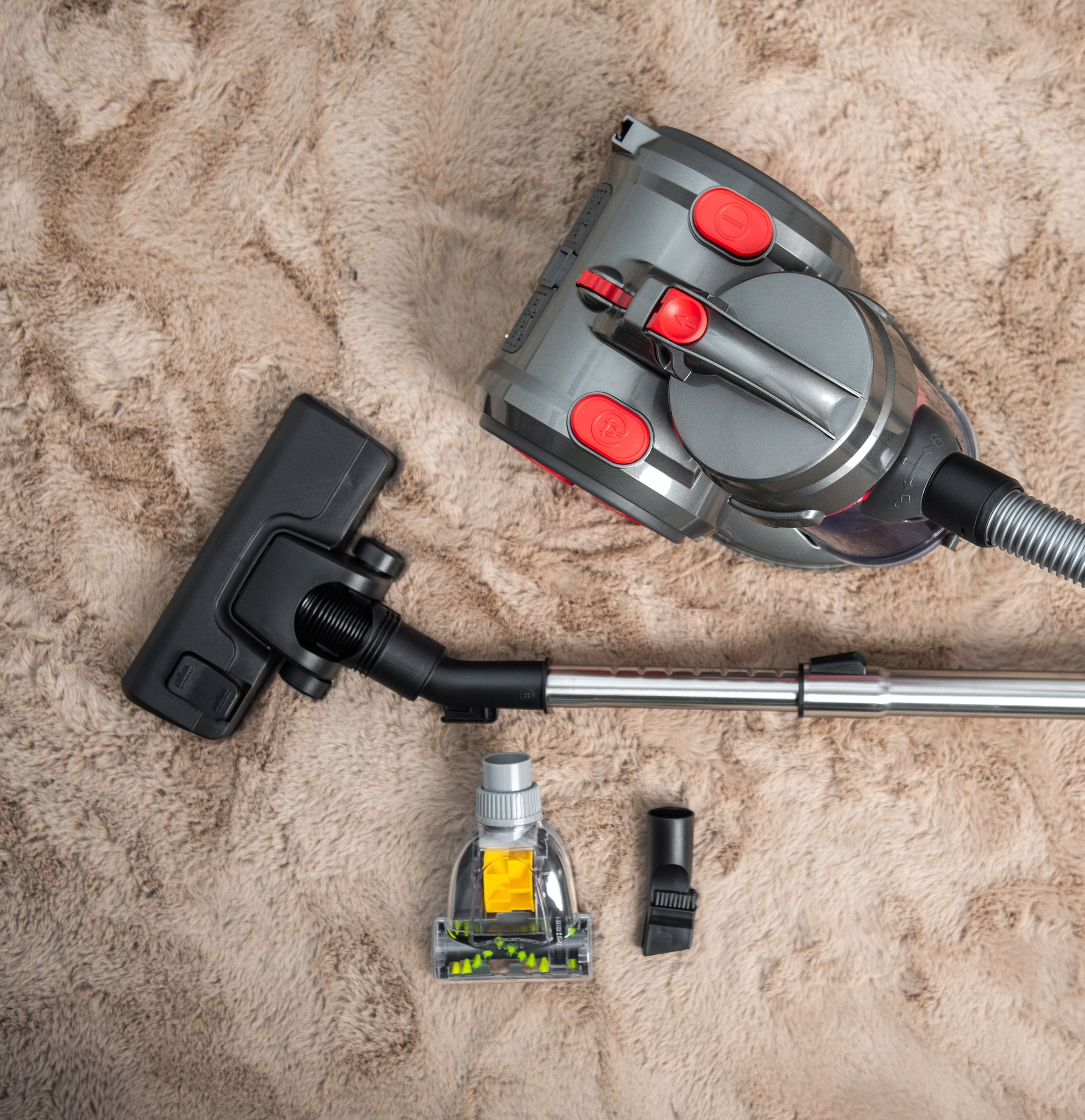 CYCLONE VACUUM CLEANER BAGLESS TURBO BRUSH ADJUSTMENT RETRACTOR SET STRONG Model Tinosa