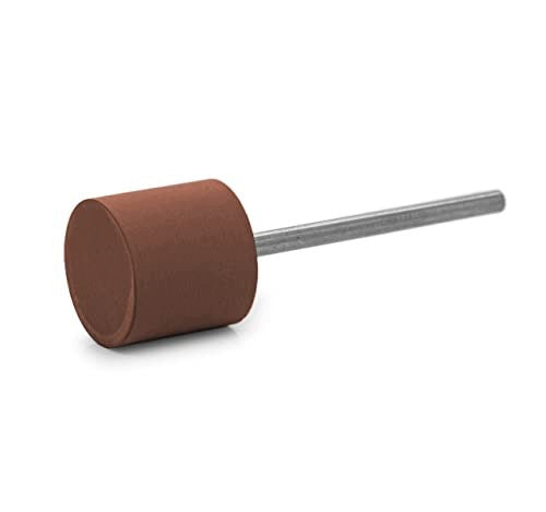 CYLINDRICAL POLISHER RED BROWN FOR METAL TOOL HP 14X12MM Brand no brand