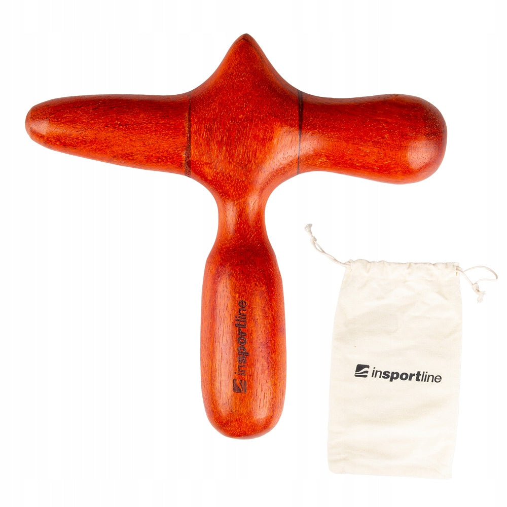 CZECH Four-point massager inSPORTline Rosanika Color brown