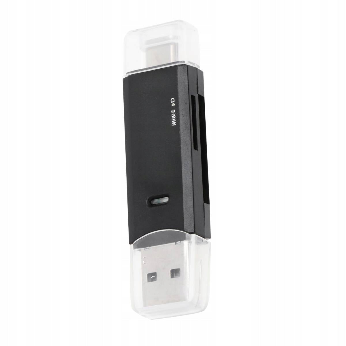 CZYTNIK KART 3W1 USB2.0 MICRO USB TYPE-C Z OBSŁUGĄ TF SD Manufacturer code 4934786