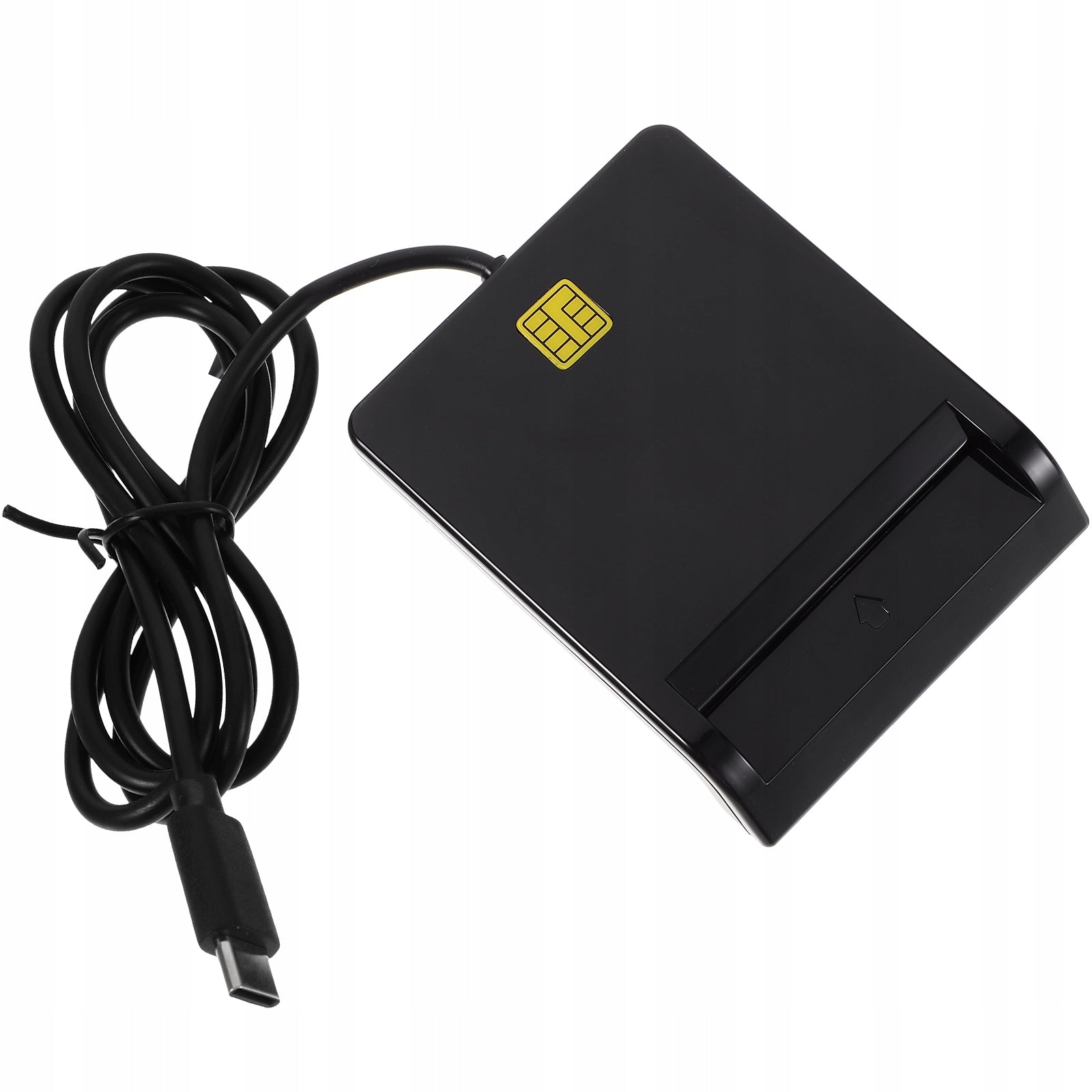 CZYTNIK KART USB PRZENOŚNY CZARNY DO BANKOWYCH I SMART