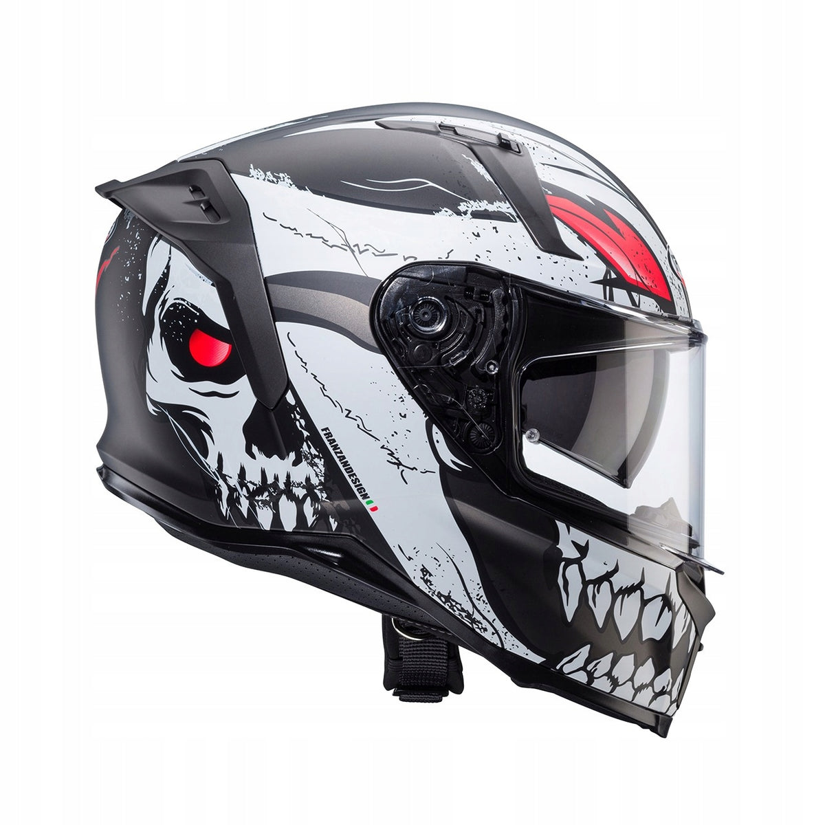 Caberg Avalon X - punk black/white - full-face motorcycle helmet XL Manufacturer's catalog number C2QF60K8/XL