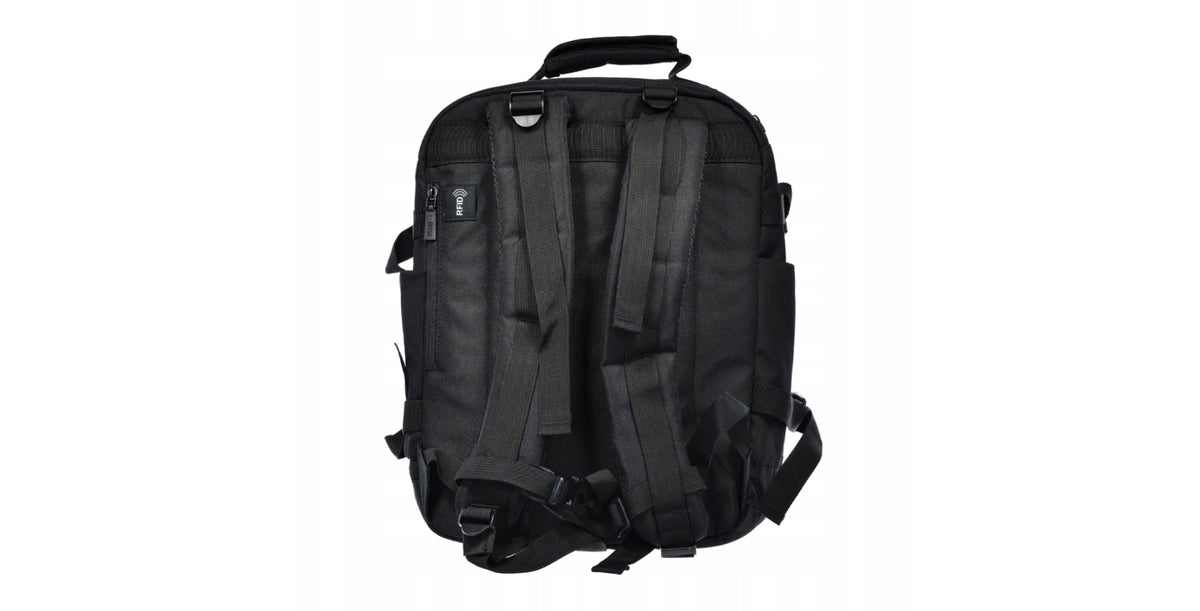 Cabin backpack Big Star RR574091 black A4 travel Brand Big Star