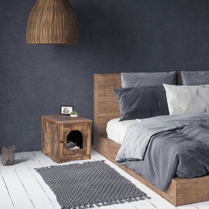 Cabinet for litter box 50x48x50cm Brand Relaxdays