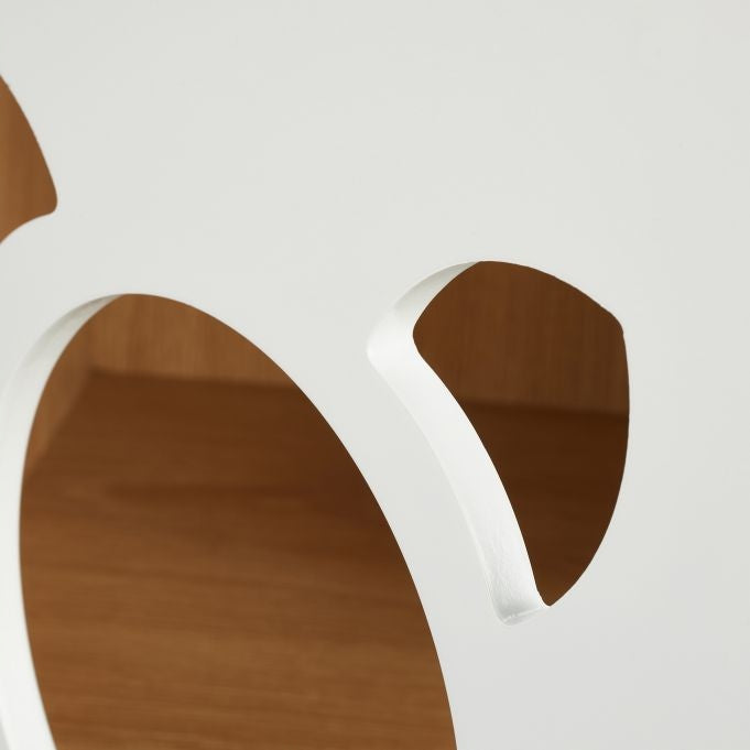 Cabinet with cat entrance and door Color white