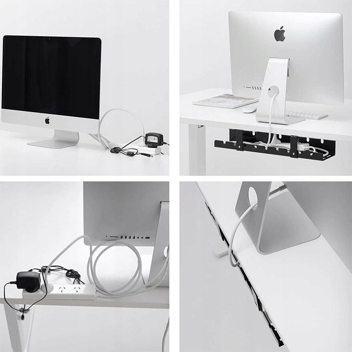 Cable Organizer Extension Strip Black Desk Cable Cover Brand Interlook
