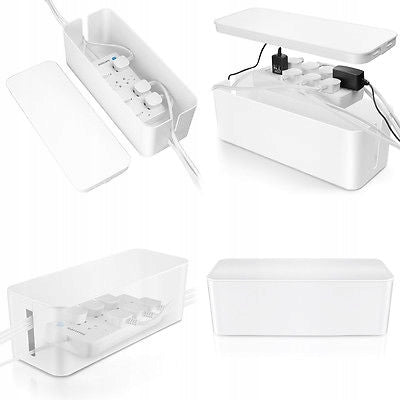 Cable Organizer Mozos KBO-LW Power Strip Container White Manufacturer code KBO-LW
