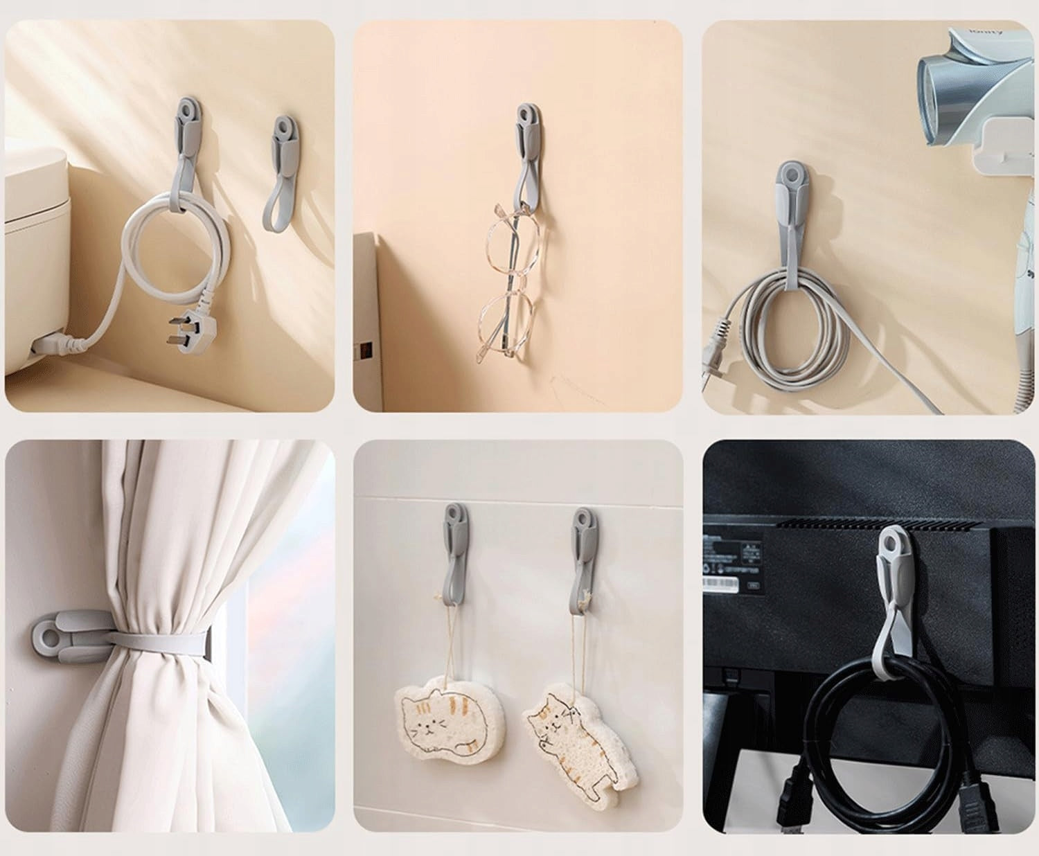 Cable Organizer – Self Adhesive Cable Holders 12 Pcs JCRWXP Manufacturer code B0CZNMCYZB