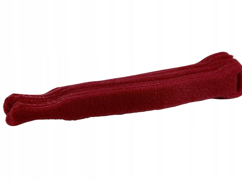 Cable Organizer Velcro Bands 15cm Red Velcro 10 Pieces Brand Super Kable