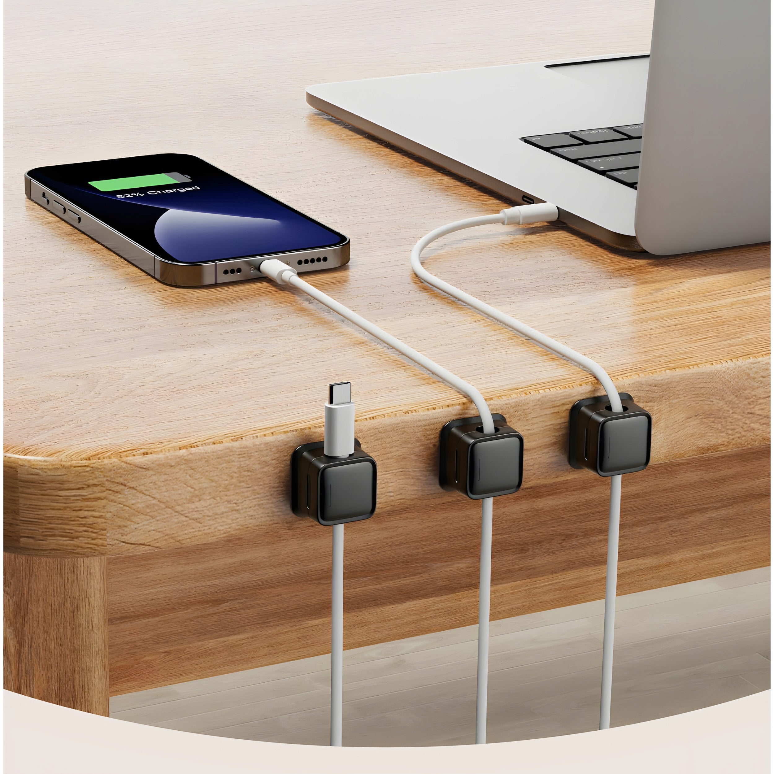 Cable Organizer for Cable Desk Wires MAGNETIC HOLDER 6 PCS EAN (GTIN) 6941237103680