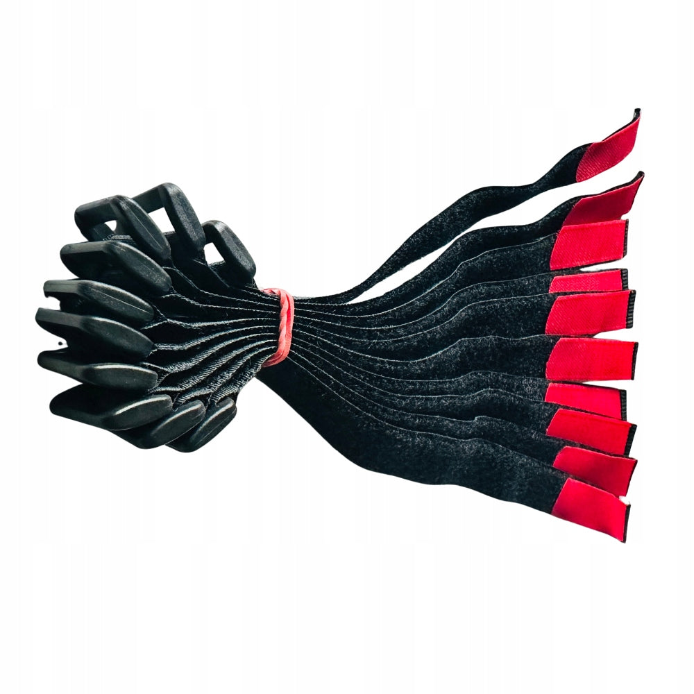 Cable Tie Velcro with Cable Buckle Cable Organizer 20x425 mm Manufacturer code OPASKA_SALE_RED