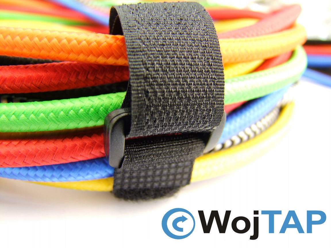 Cable Velcro band with buckle 20x300 mm Brand Wojtap
