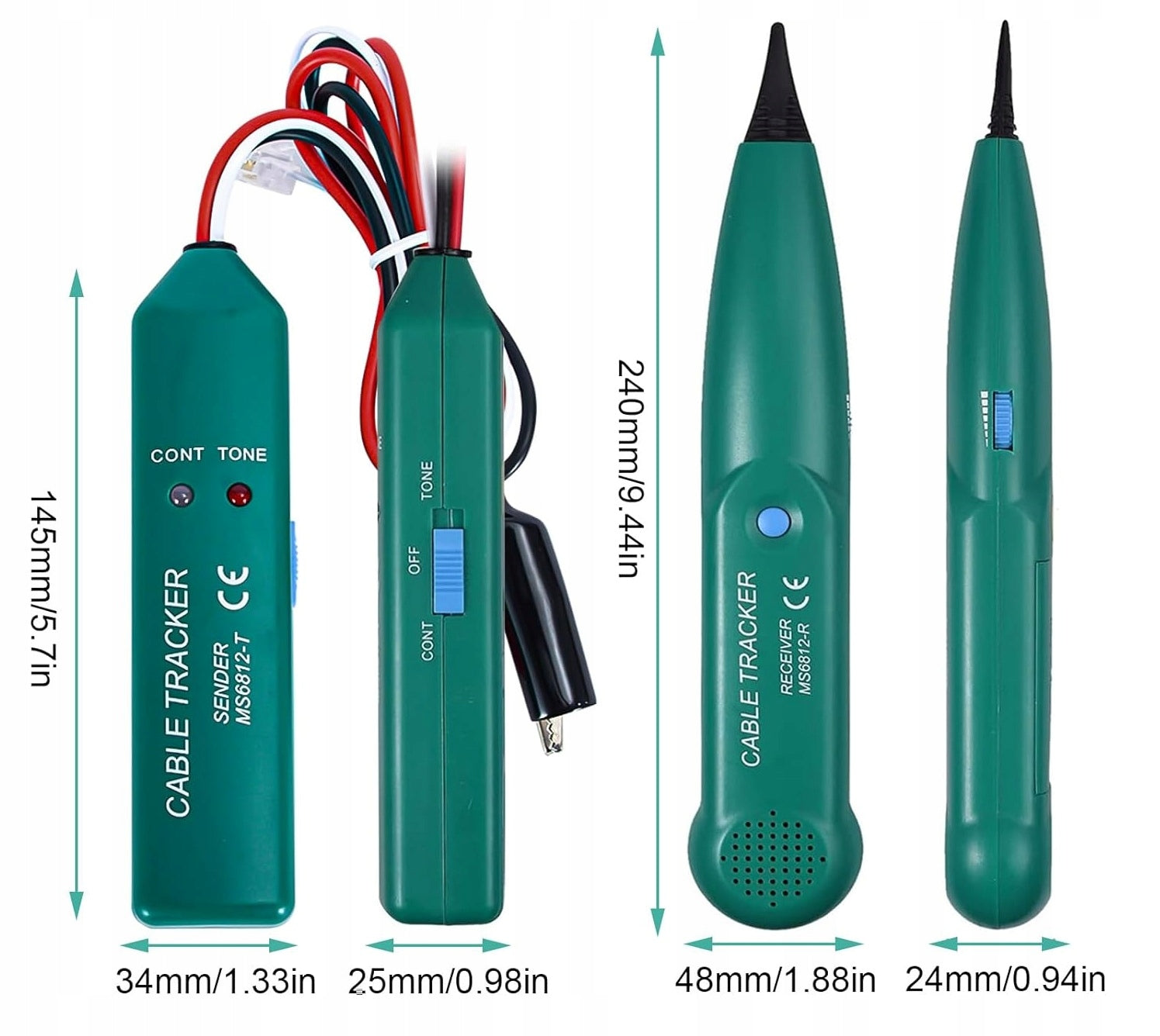 Cable Wire Pair Finder Probe Tester MS6812R Kind wire detector