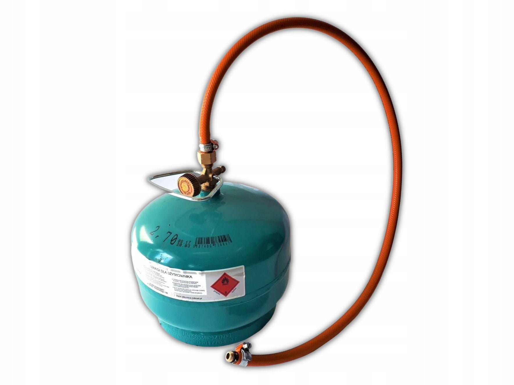 Cable instead of 7/16 cartridge for 3/8 gas cylinder