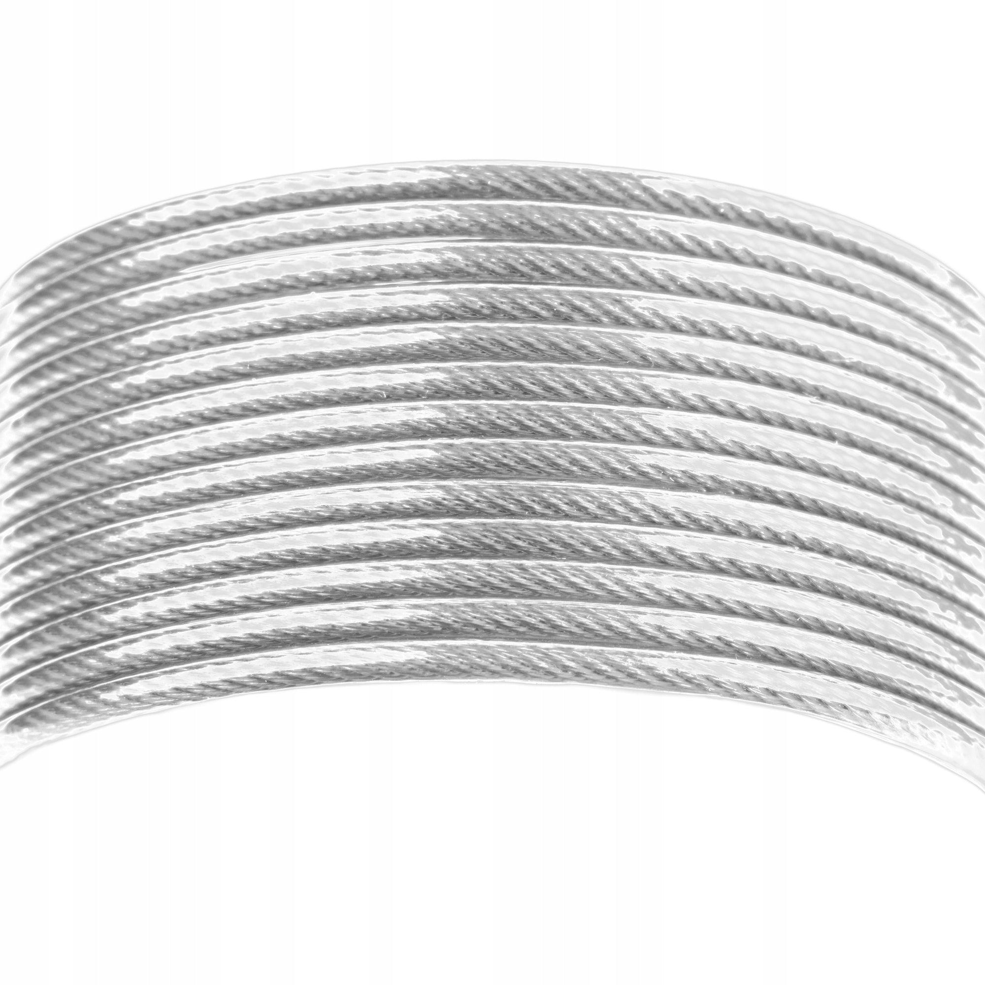Cable jump rope Spokey 300 cm shades of gray Model CROSSFIT TWEET