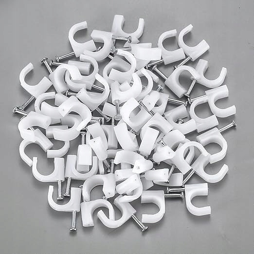 Cable mounting clips set – 700 pcs. in a 4 – 10 mm box Brand no brand