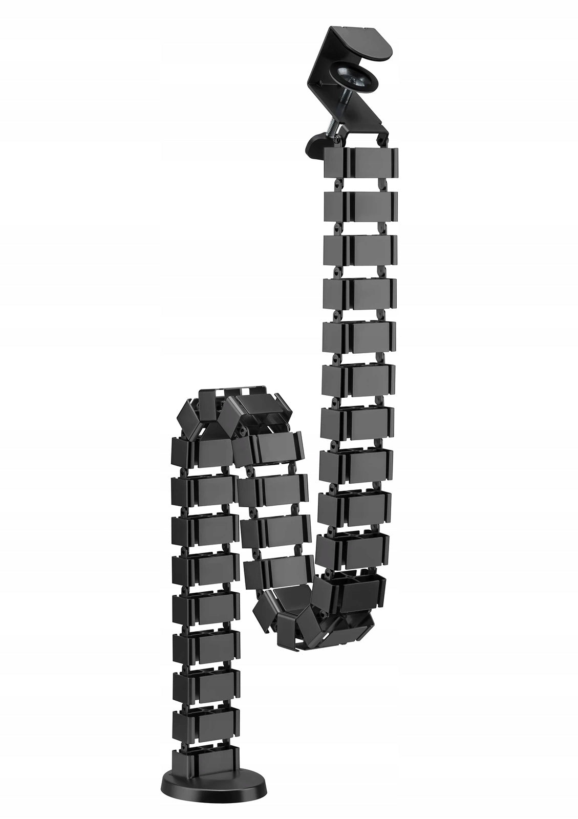 Cable organizer Spine Masking machine 130cm Spacetronik guide black EAN (GTIN) 5903031036732