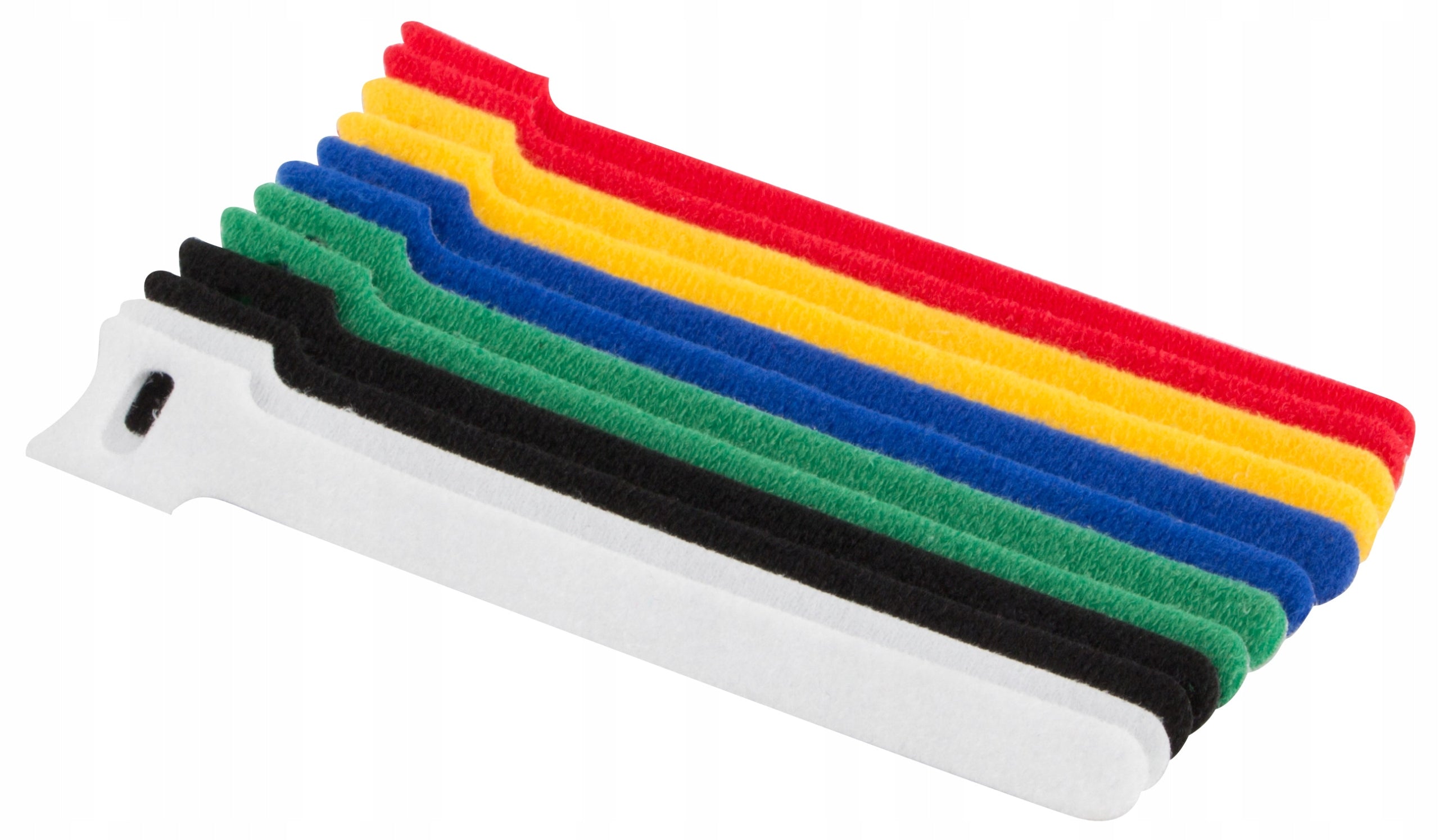 Cable organizer - Velcro 12mm x 15cm multicolor 12 pieces Manufacturer code ORG01-MT150-MC6