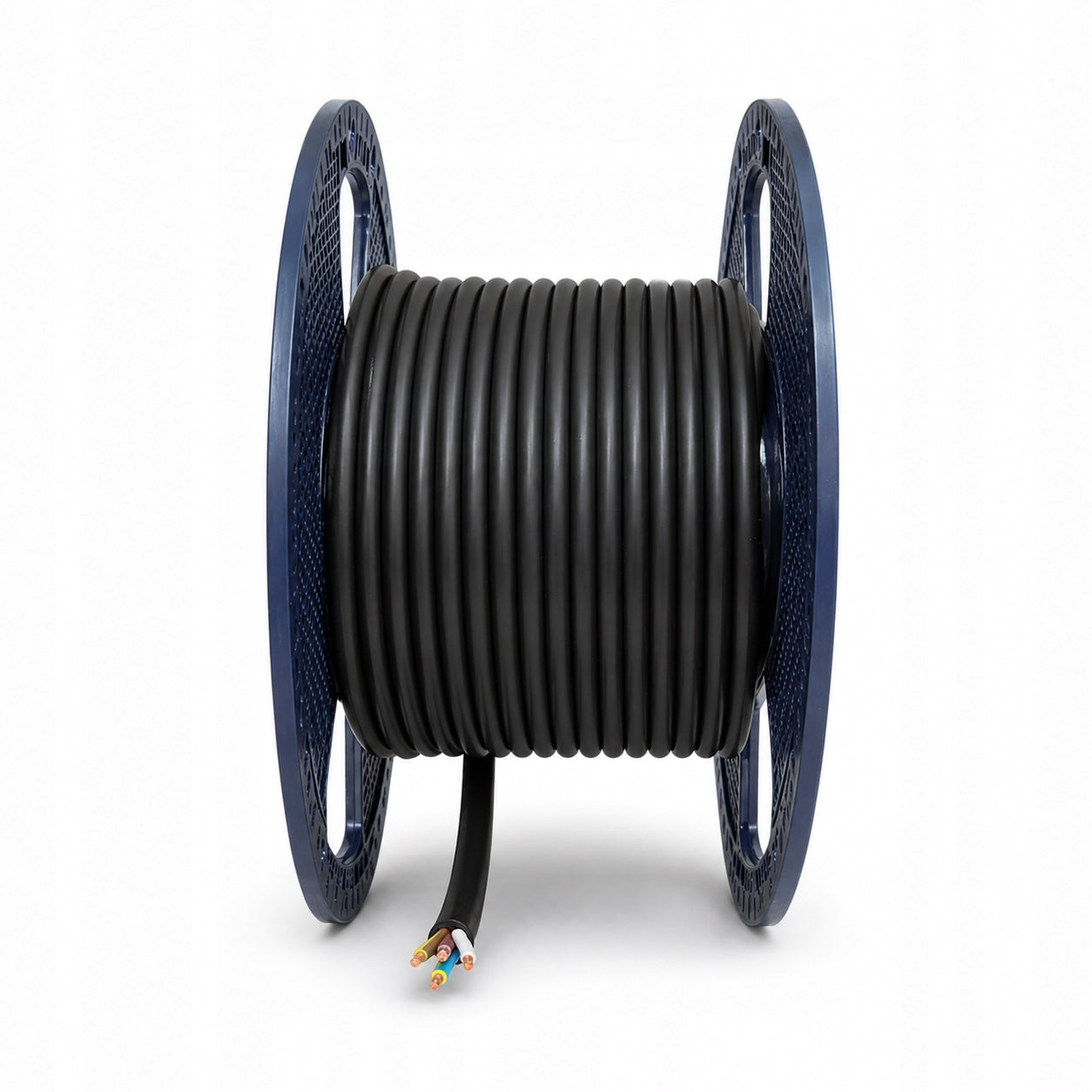 Cable spool cable organizer strong reusable. Drum