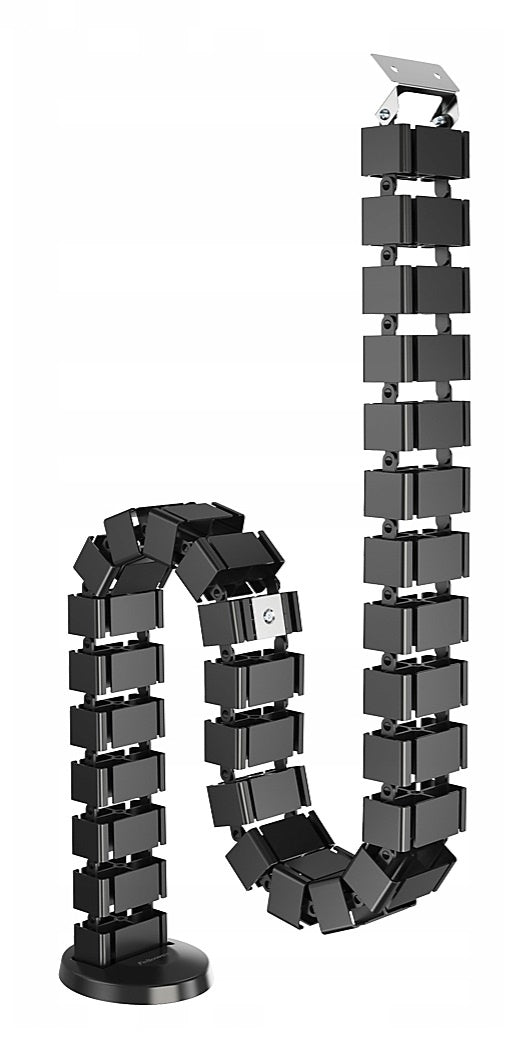 CableSpine Fellowes Cable Spine, Cable Cover Organizer - Black Brand Fellowes