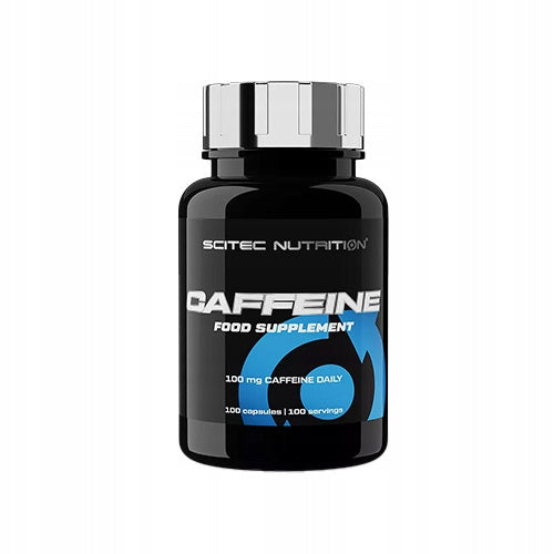 Caffeine 100mg Energy Stimulation Fat Burning Pain Reduction SCITEC Caf Expiration date at least six months from the date of purchase