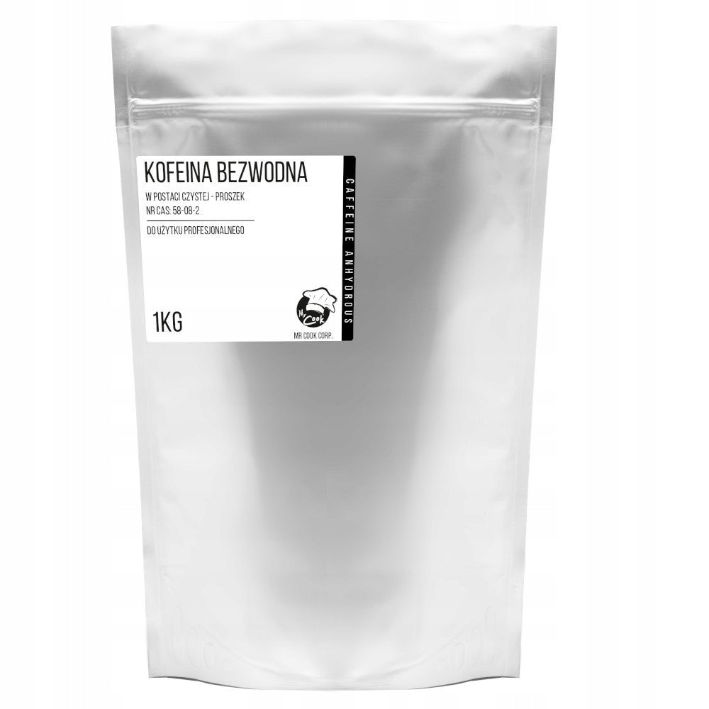 Caffeine Anhydrous 1kg Powder 100% Pure