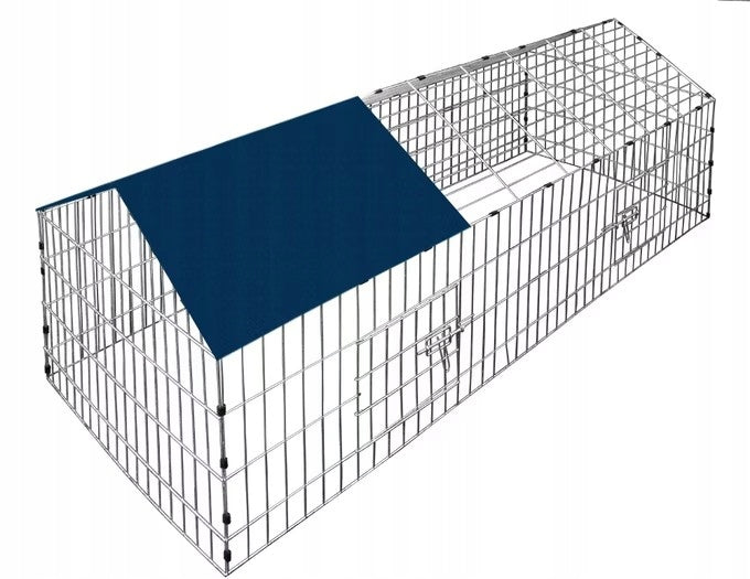 Cage for rabbit cocks 180x75cm