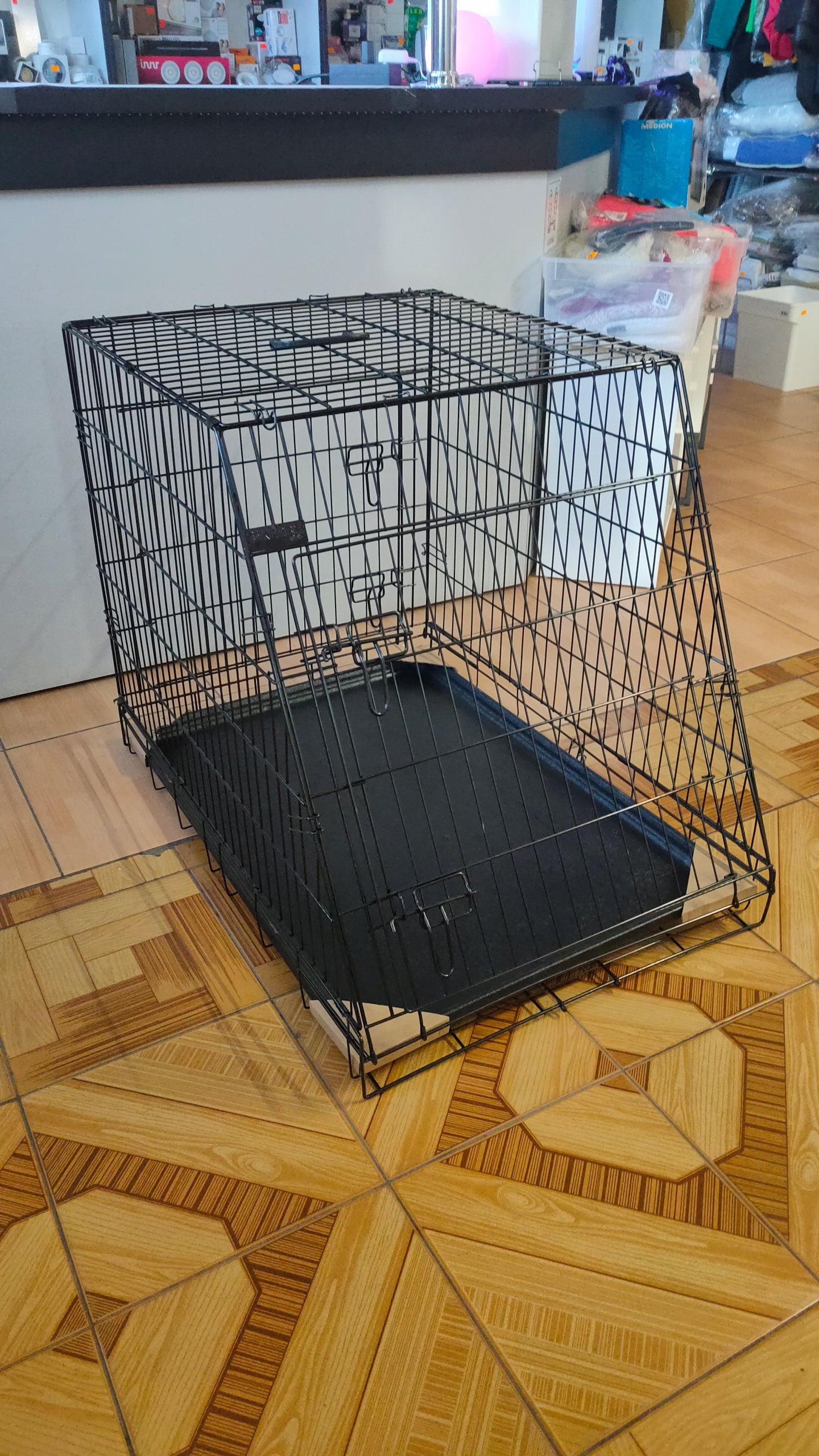 Cage powdered steel large dog 63 x 92 x 74 cm (2163) Brand no brand