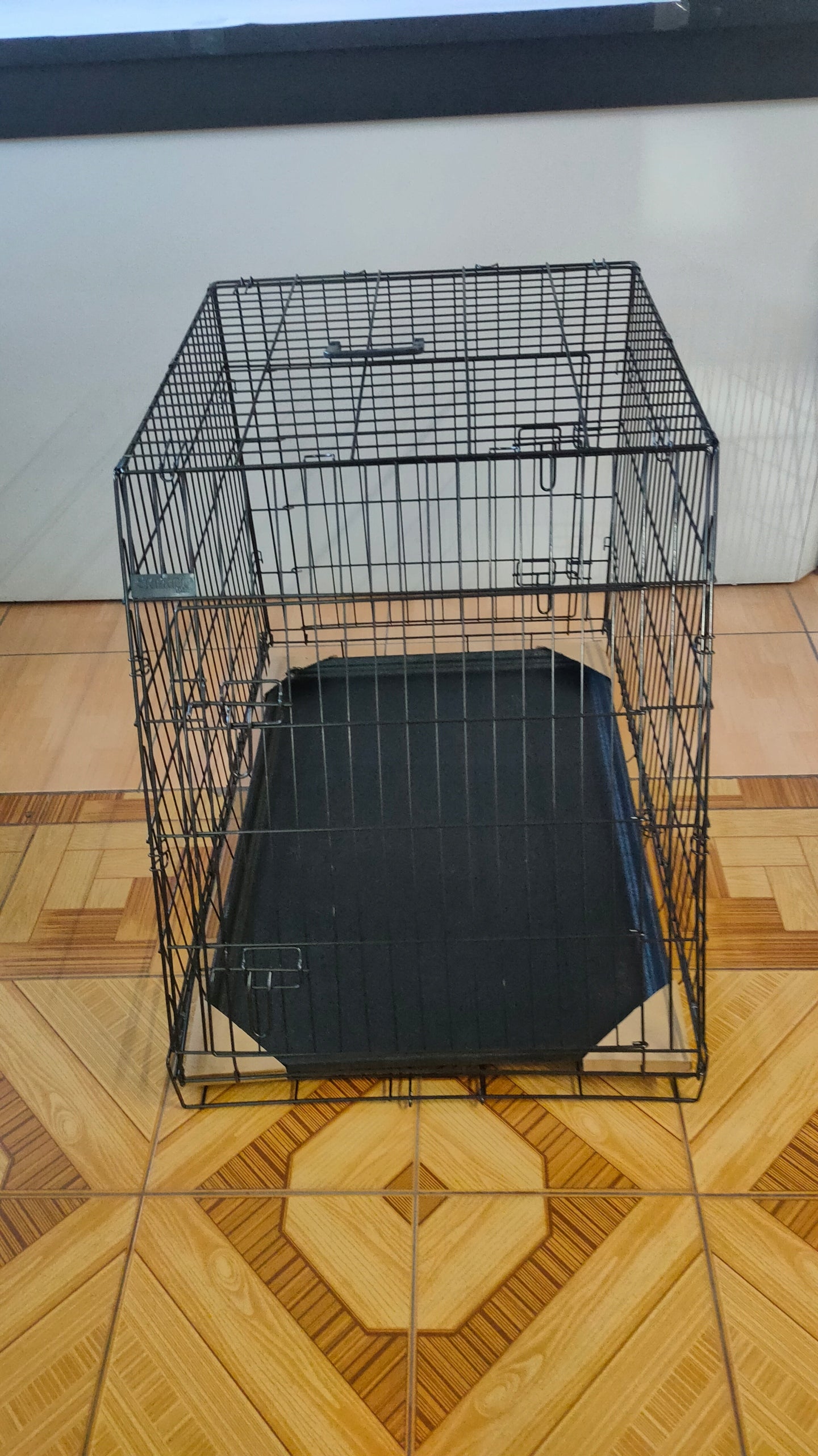 Cage powdered steel large dog 63 x 92 x 74 cm (2163)