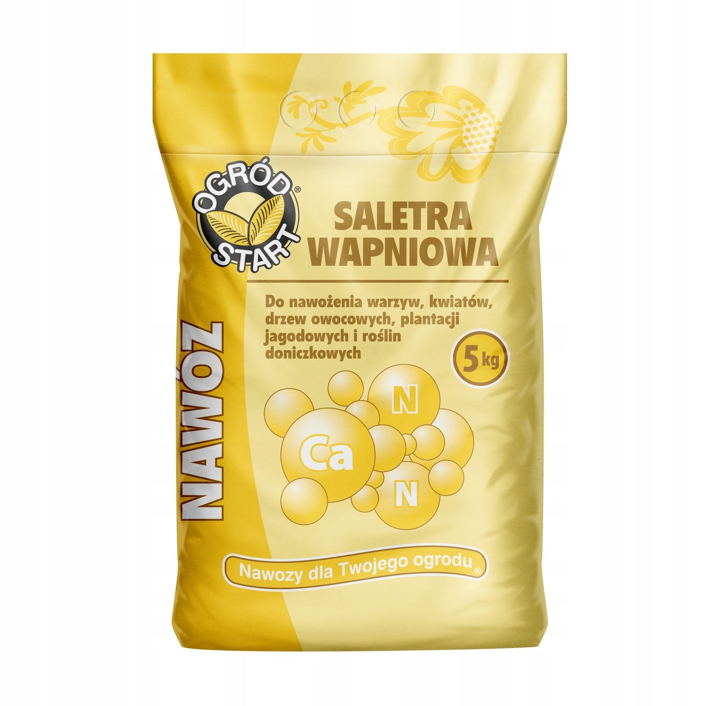 Calcium nitrate 5kg Fertilizer Growing Vegetables Fruit Garden Plants Nitrate