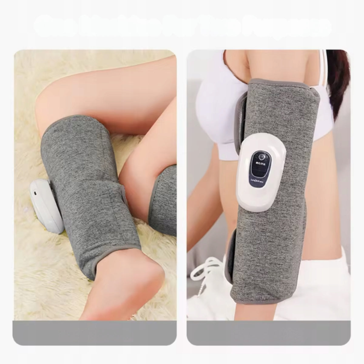 Calf Massager Compression Legs Hands Improving Circulation Pain Relief Manufacturer code Masażer Do Łydek Kompresyjny Nóg Rąk