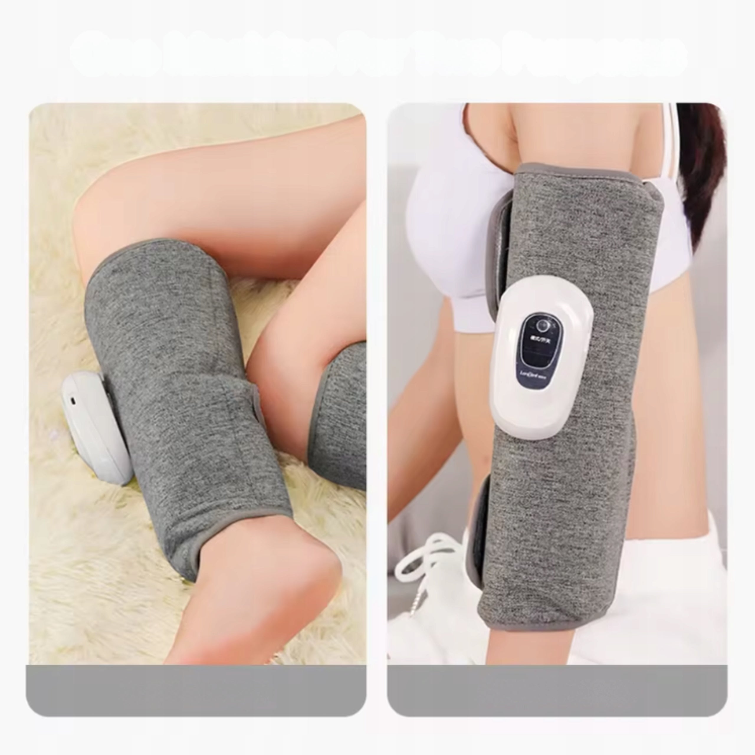 Calf Massager Compression Legs Hands Improving Circulation Pain Relief Manufacturer code Masażer Do Łydek Kompresyjny Nóg Rąk