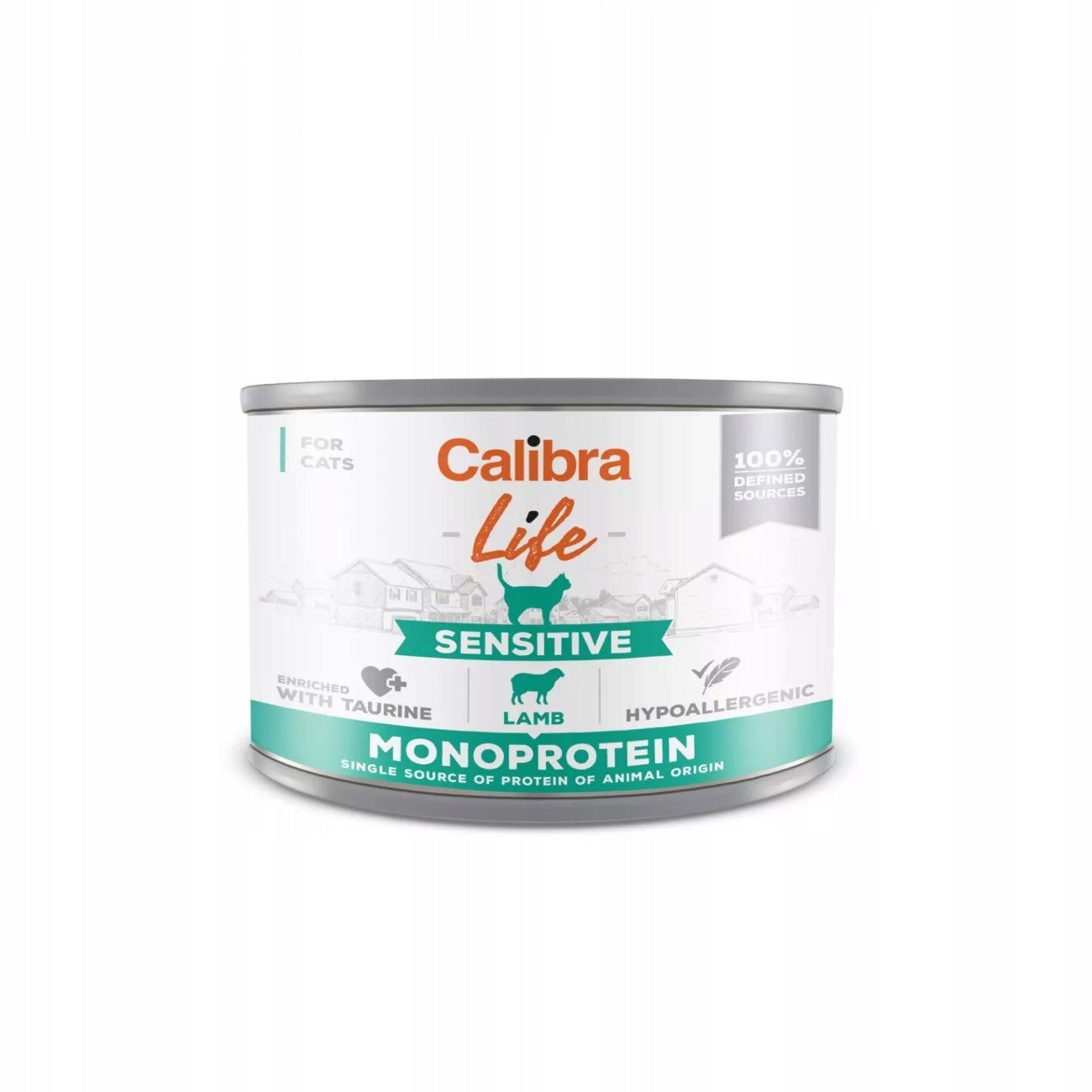 Calibra Cat Life Sensitive Lamb, wet cat food, 200 g
