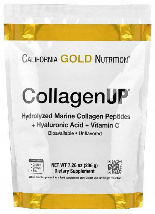 California GOLD - Collagen UP hydrolyzed marine collagen PEPTIDES 206g
